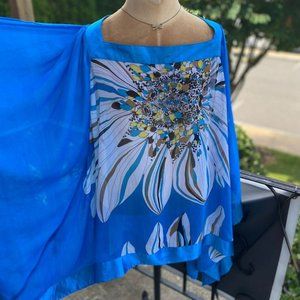 Ashley Stuart Kimono Top Sz 22W